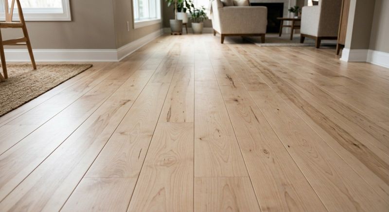 Birch Floor Installation in Easton, MD