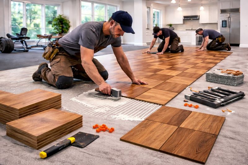 Hardwood Floor Installation in Grasonville, MD