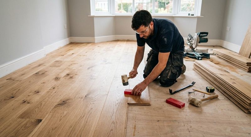 Hardwood Floor Installation in Easton, MD