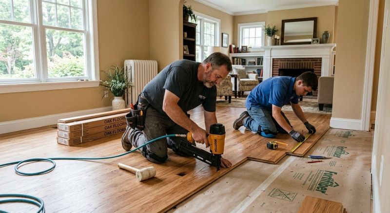 Hardwood Floor Installation in Preston, MD