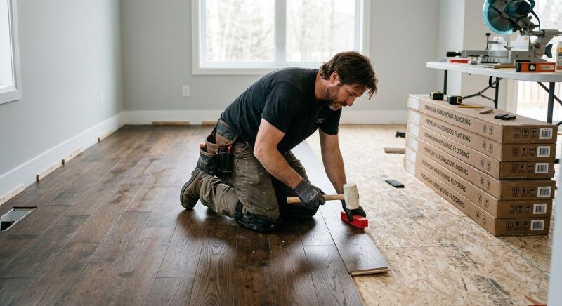 Hardwood Floor Installation in Queen Annes County, MD