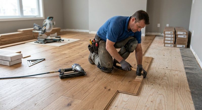 Hardwood Floor Installation in Stevensville, MD