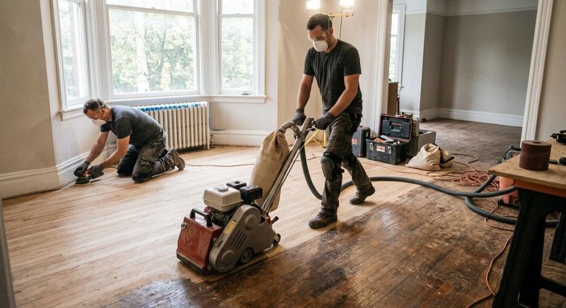 Hardwood Floor Renovation in Easton, MD