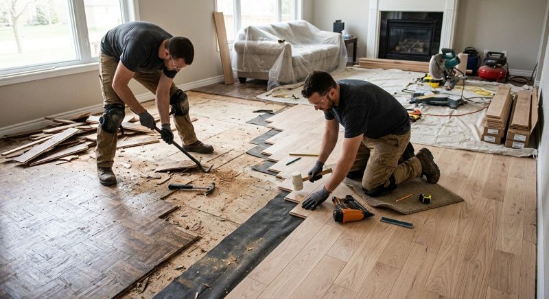 Hardwood Replacement in Easton, MD