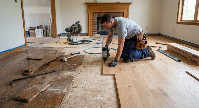 Hardwood Replacement in Preston, MD