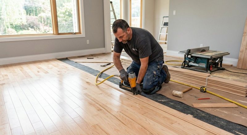 Maple Flooring Installation in Goldsboro, MD