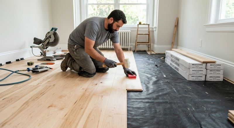 Maple Flooring Installation in Goldsboro, MD