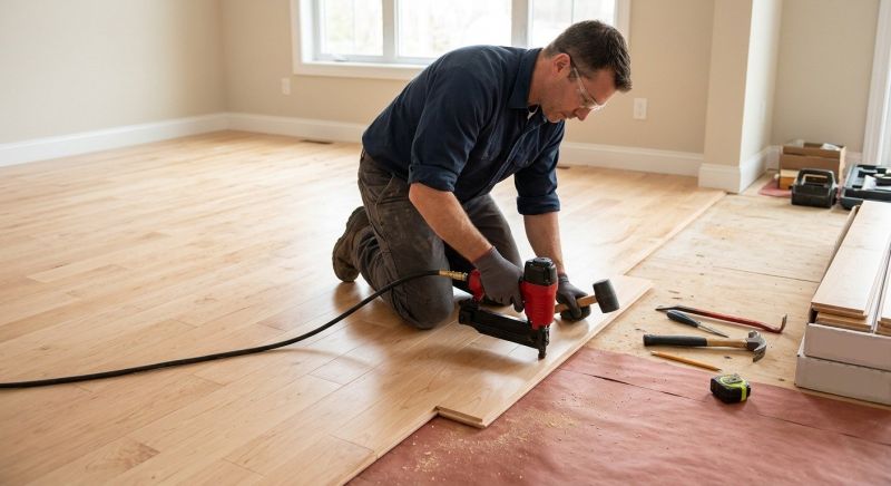 Maple Flooring Installation in Talbot County, MD