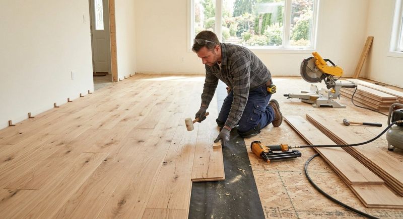 Oak Floor Installation in Goldsboro, MD